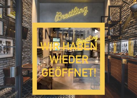 Gelungener Relaunch der Wiener Breitling Boutique.